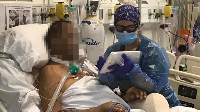 Campaña dispone tablets para que hospitalizados sean saludados por el Día del Padre