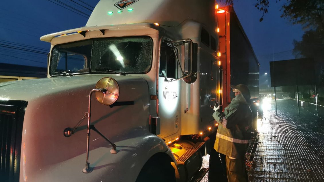 Cuarentena urbana en Curicó: Una persona detenida por transitar con Covid-19