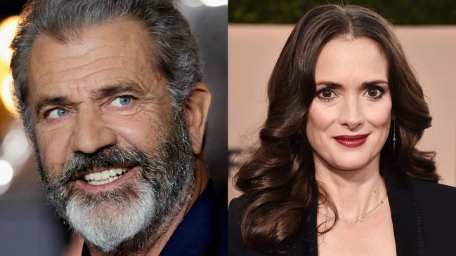 Winona Ryder acusa a Mel Gibson de promover el odio