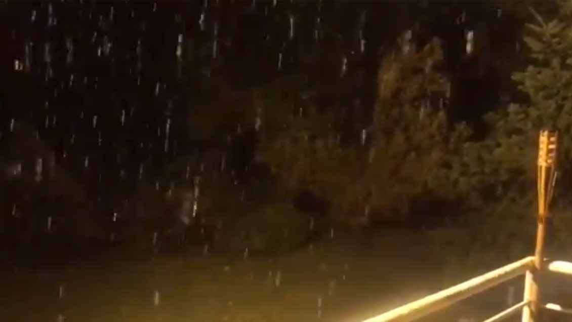 Los efectos del sistema frontal en la zona centro sur