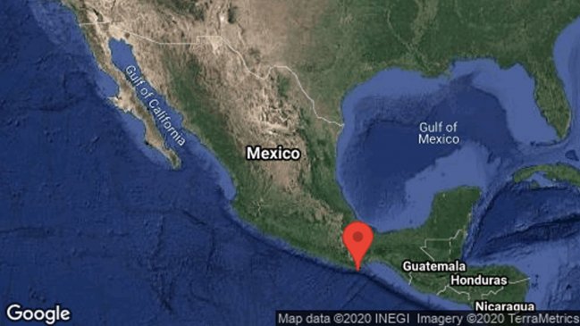 Terremoto sacudió la costa suroeste de México
