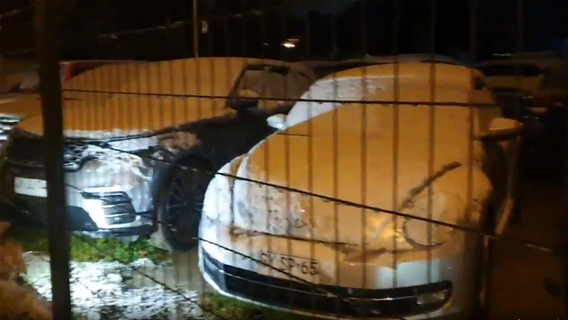 Cayó nieve en sectores altos y precordilleranos de la Región Metropolitana