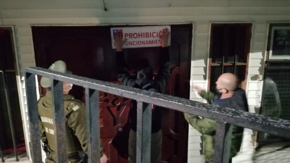 Gimnasio funcionaba de forma clandestina en plena pandemia en Castro