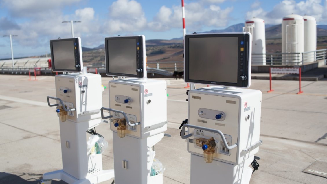 Hospitales de la Región de Coquimbo recibieron 16 ventiladores mecánicos