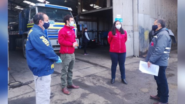 Suspenden faenas de empresa no esencial que funcionaba pese a cuarentena