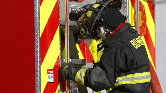 Incendio provocó la muerte de un adulto mayor en Valparaíso