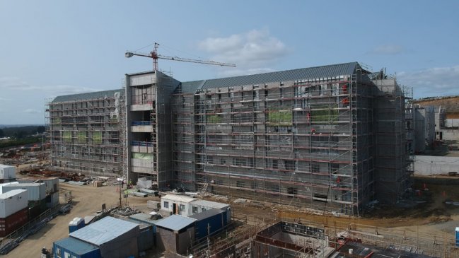 Obras del Hospital de Ancud seguirán detenidas hasta mejorar condiciones sanitarias
