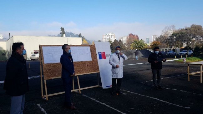 Distintas versiones dejan en duda instalación del hospital modular de Concepción