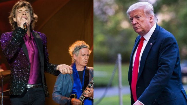The Rolling Stones planea demanda contra Donald Trump por usar canción sin permiso