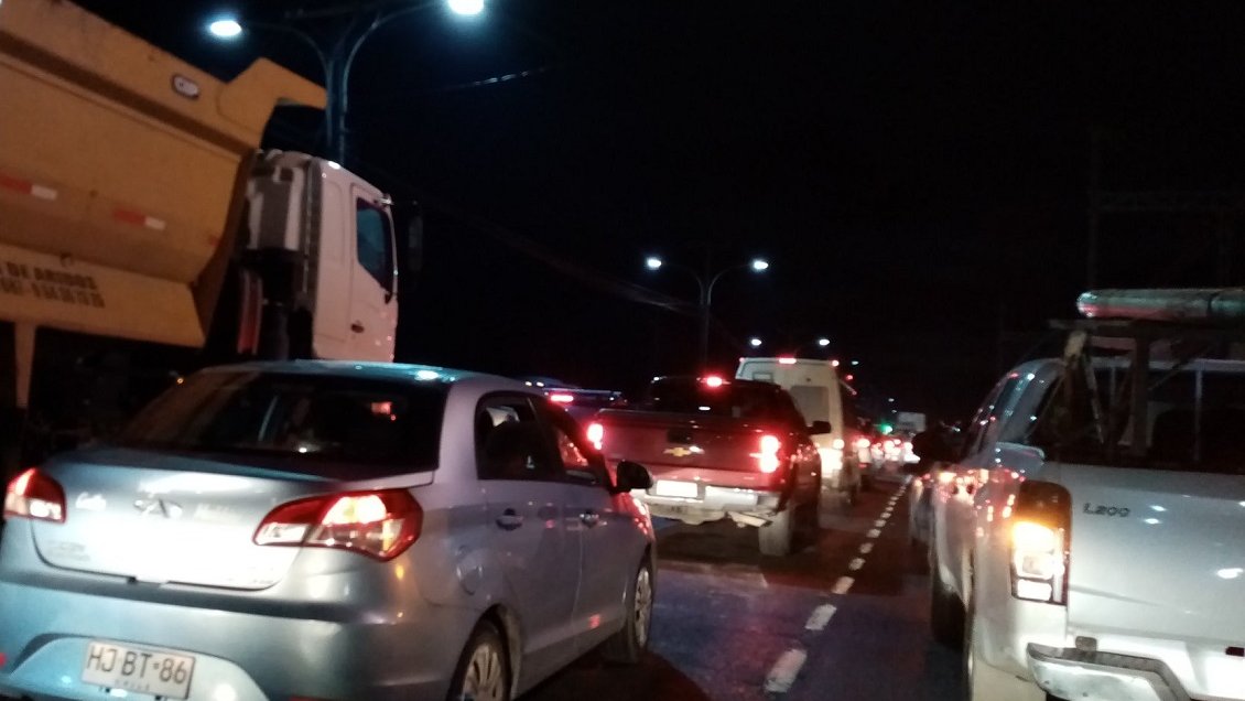 Kilométricos tacos generó el cordón sanitario en San Pedro de la Paz