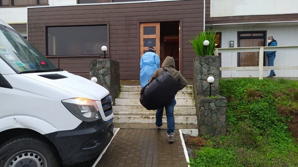 Coronel no tuvo cuarentena pero inauguró su primera residencia sanitaria