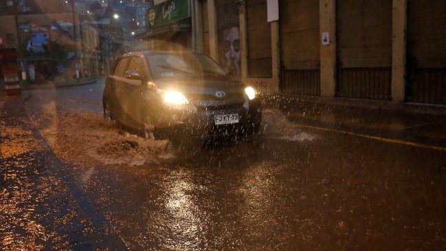 Fuertes lluvias afectan a la zona centro sur del país