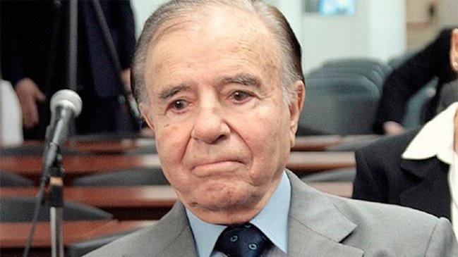 Menem fue dado de alta luego de pasar 16 días internado por fuerte neumonía