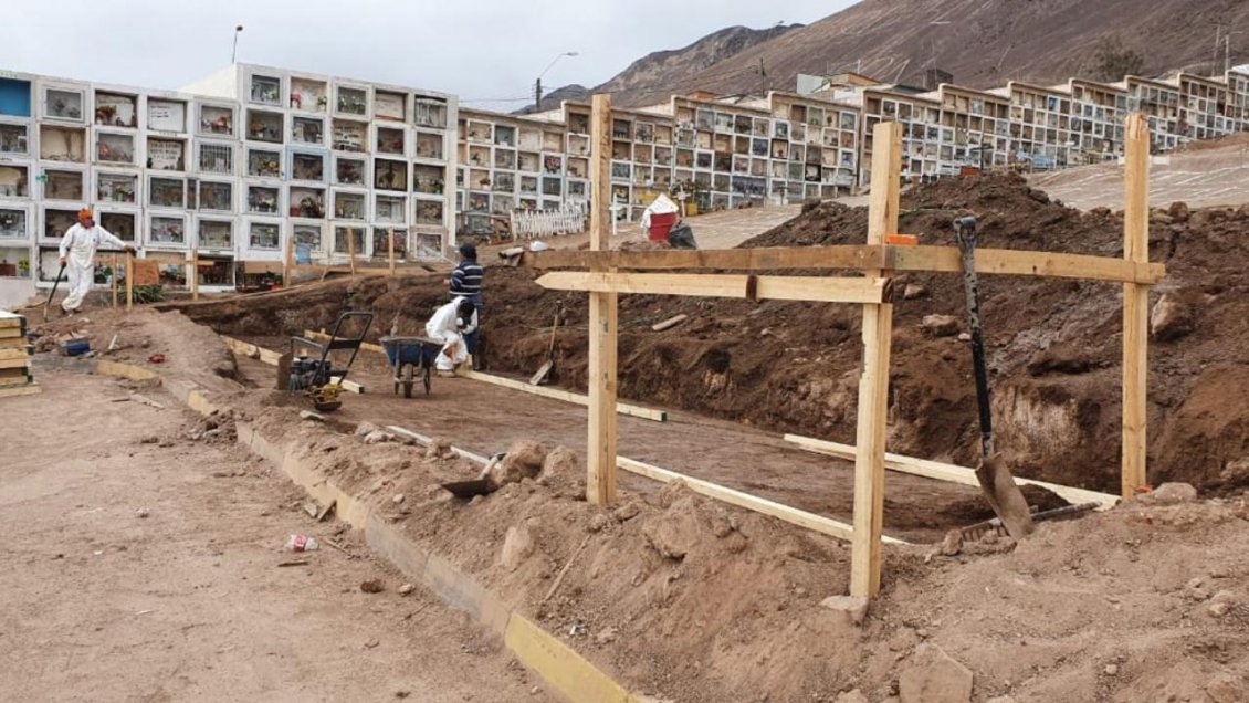 Comenzó construcción de nuevos nichos en Cementerio General de Antofagasta
