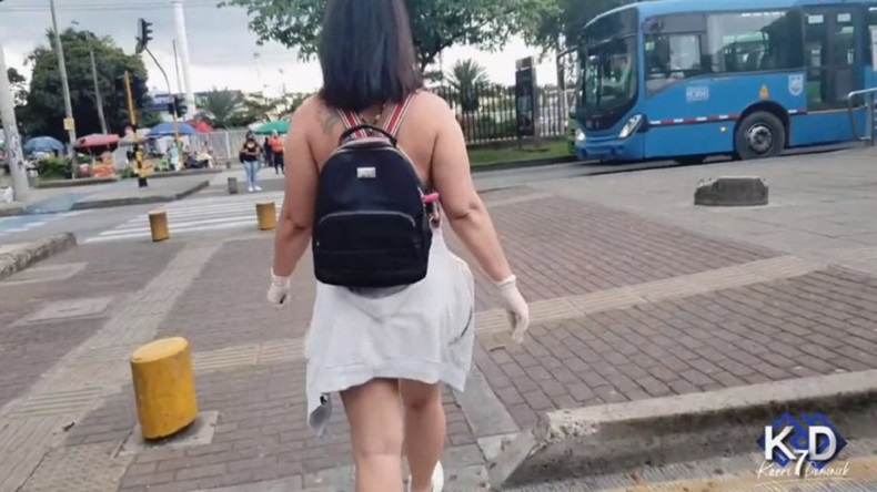 Polémica en Colombia por video para adultos grabado en el transporte público en cuarentena