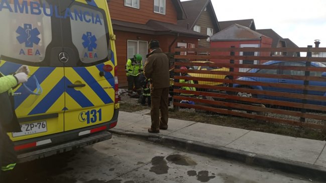 Joven quedó grave tras ser aplastado por su vehículo en Punta Arenas