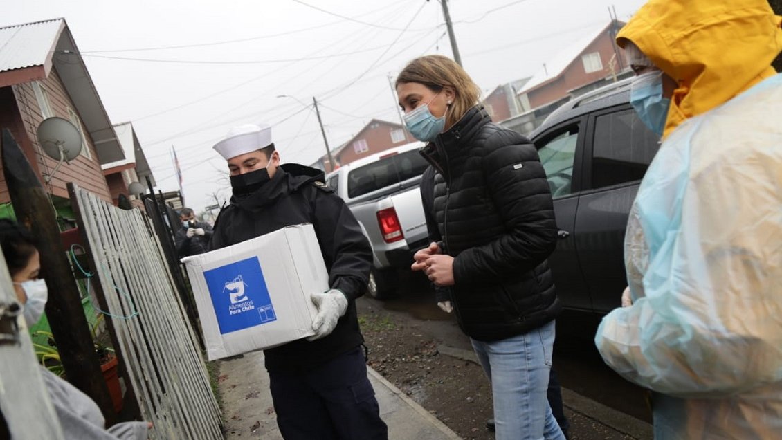 Terminó plazo de entrega de cajas de alimentos en Biobío: Aún hay 15 mil pendientes