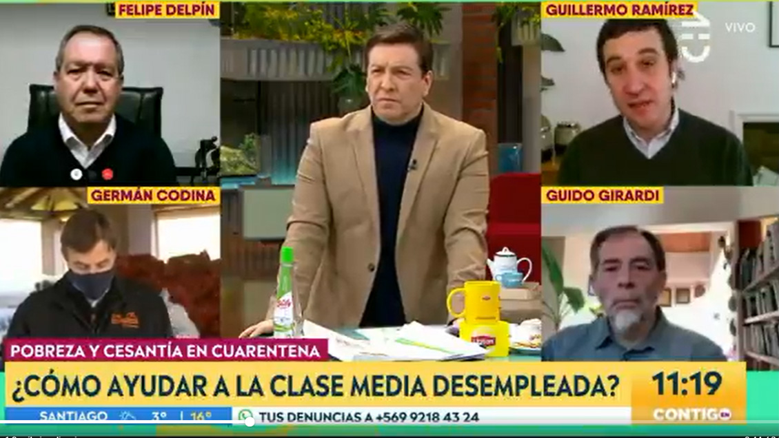 Diputada Olivera se molestó con parlamentario que estaba en un matinal