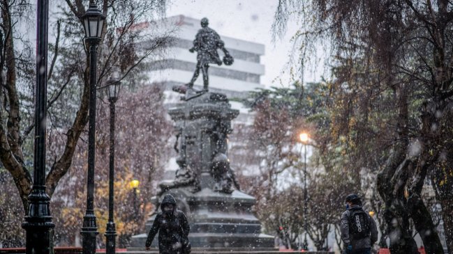 Continuarán temperaturas bajo cero en Magallanes