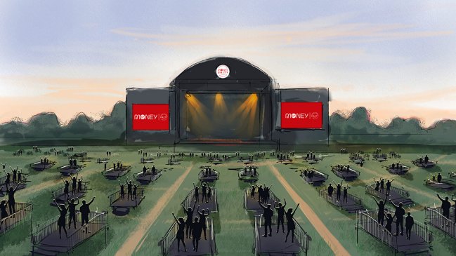 Presentan el primer recinto oficial que recibirá shows con distanciamiento social