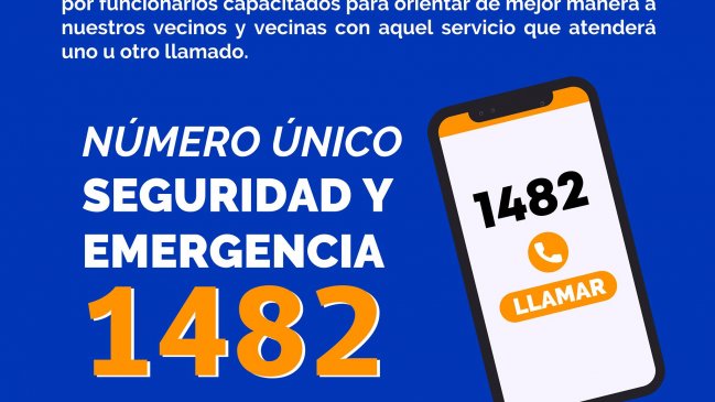 Licantén es la primera comuna del Maule en tener nuevo número de seguridad y emergencia