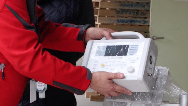 Empresa dona dos ventiladores mecánicos al Hospital Regional de Rancagua