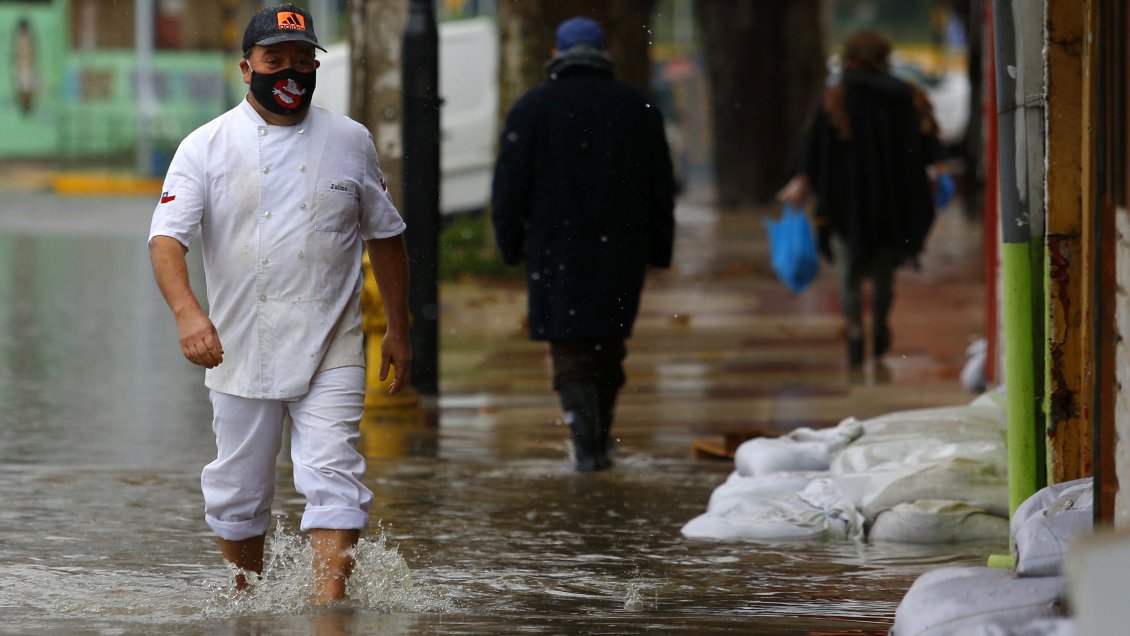 Lluvias dejaron 206 personas damnificadas en la zona central