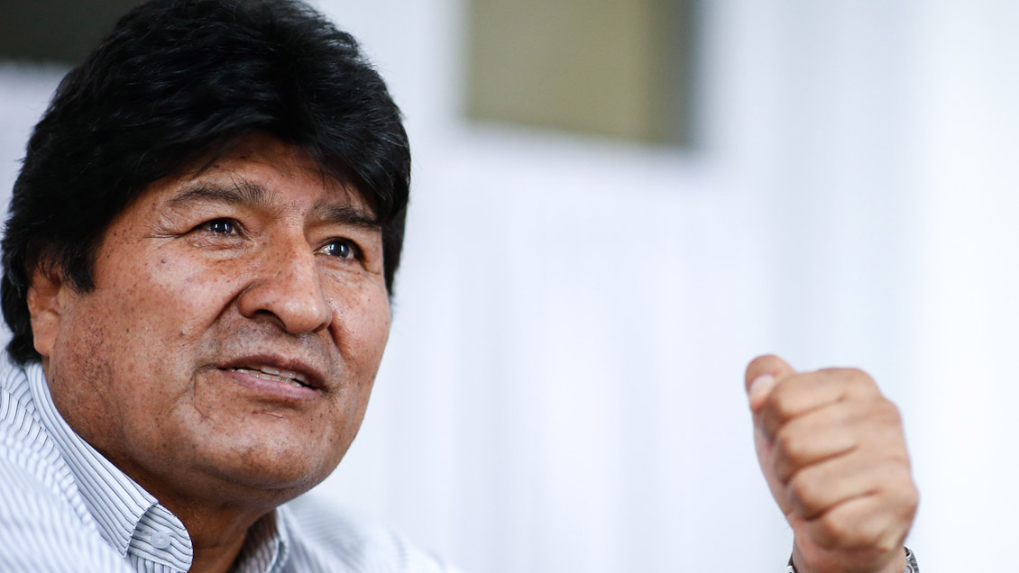 Evo Morales tachó de 