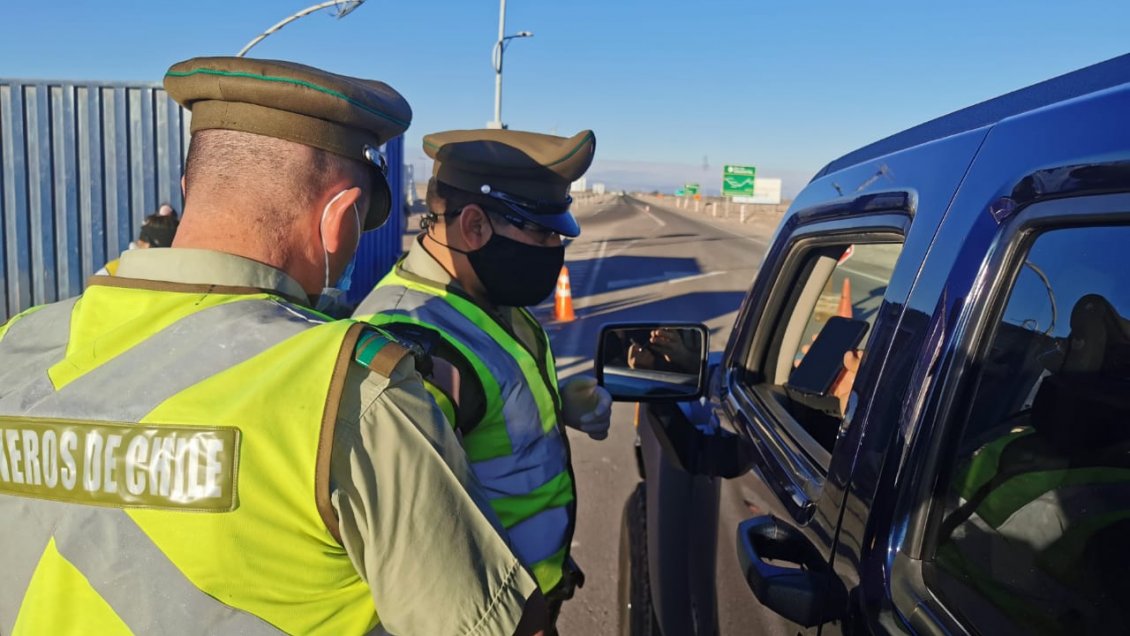 Más de 290 detenidos por infringir normas sanitarias durante el fin de semana en Tarapacá