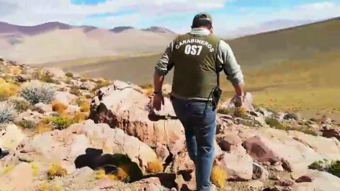 Menor fue detenido en pleno desierto con 54 kilos de marihuana