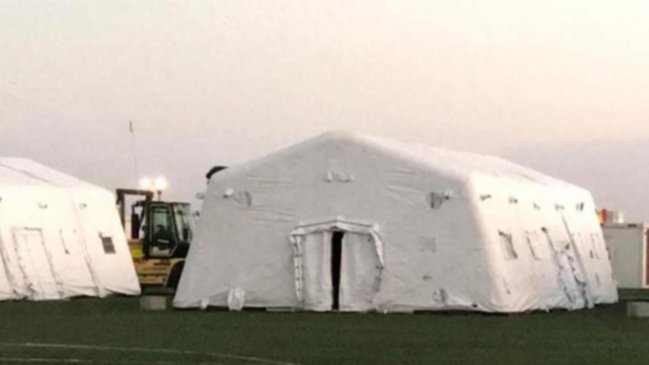 Contraloría detectó deficiencias en hospital de campaña de Antofagasta