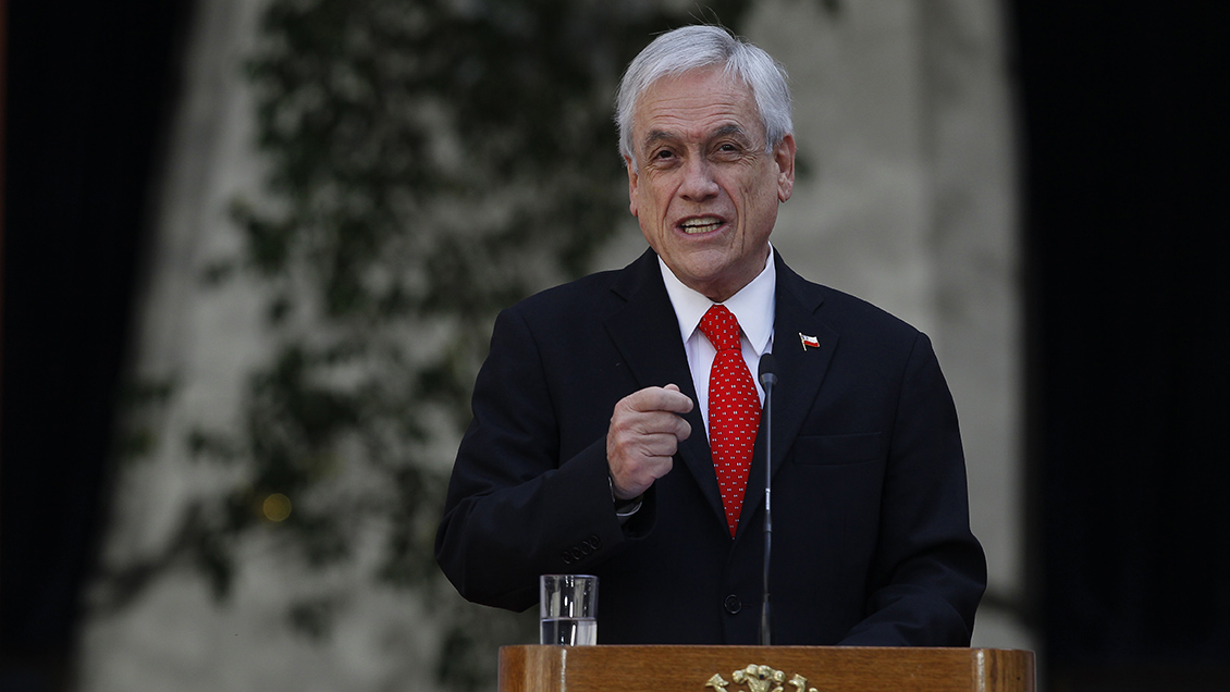Piñera pidió mejorar la voluntad política y llamó a actuar 