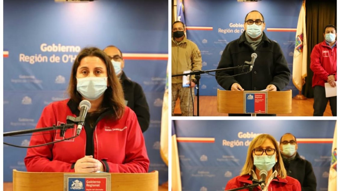 Autoridades de O'Higgins comparecieron ante comisión investigadora del Covid-19 de la Cámara de Diputados