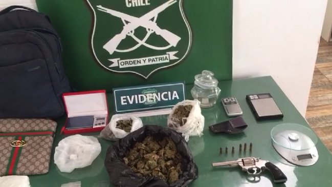 Carabineros detuvo a sospechosos por venta de drogas en redes sociales y despacho a domicilio en Antofagasta