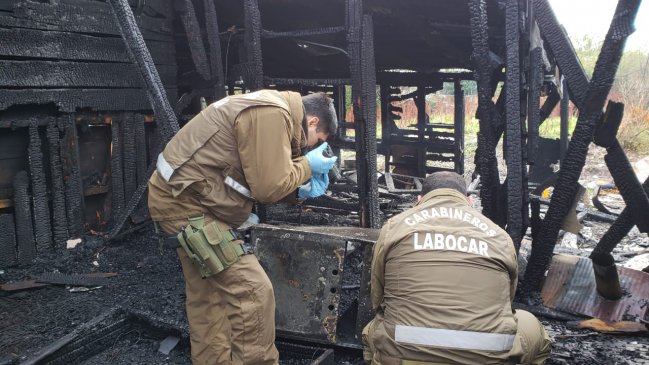 Adulto mayor murió en incendio de su vivienda en Padre Las Casas