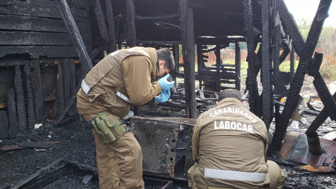 Adulto mayor murió en incendio de su vivienda en Padre Las Casas
