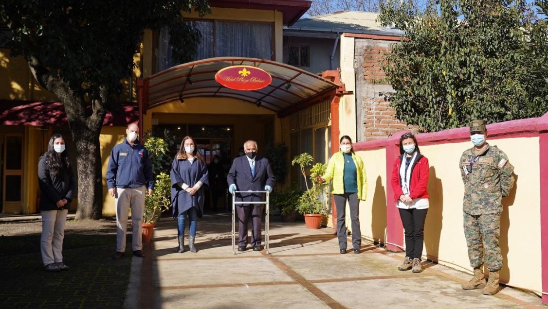 Hotel Bulnes se convierte en la octava residencia sanitaria Covid de Ñuble