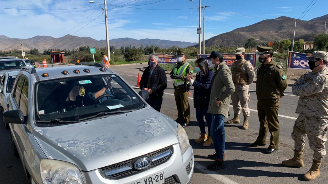 Control sanitario de Vicuña funcionará 24 horas diarias este fin de semana