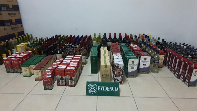 Detectan clandestino de alcoholes a pasos del Santuario de La Tirana