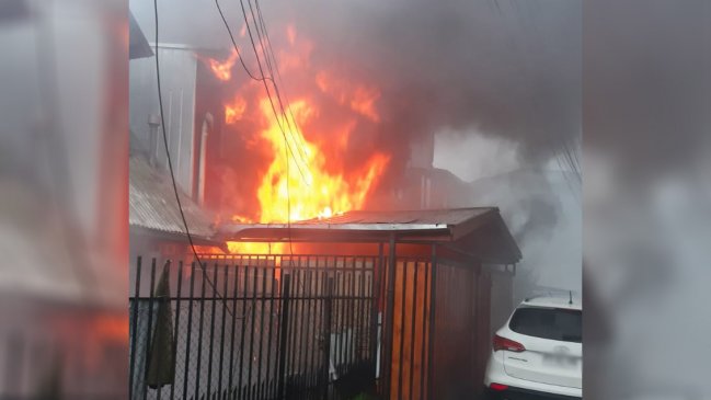 Tragedia en Coronel: Mujer y dos nietos murieron en incendio