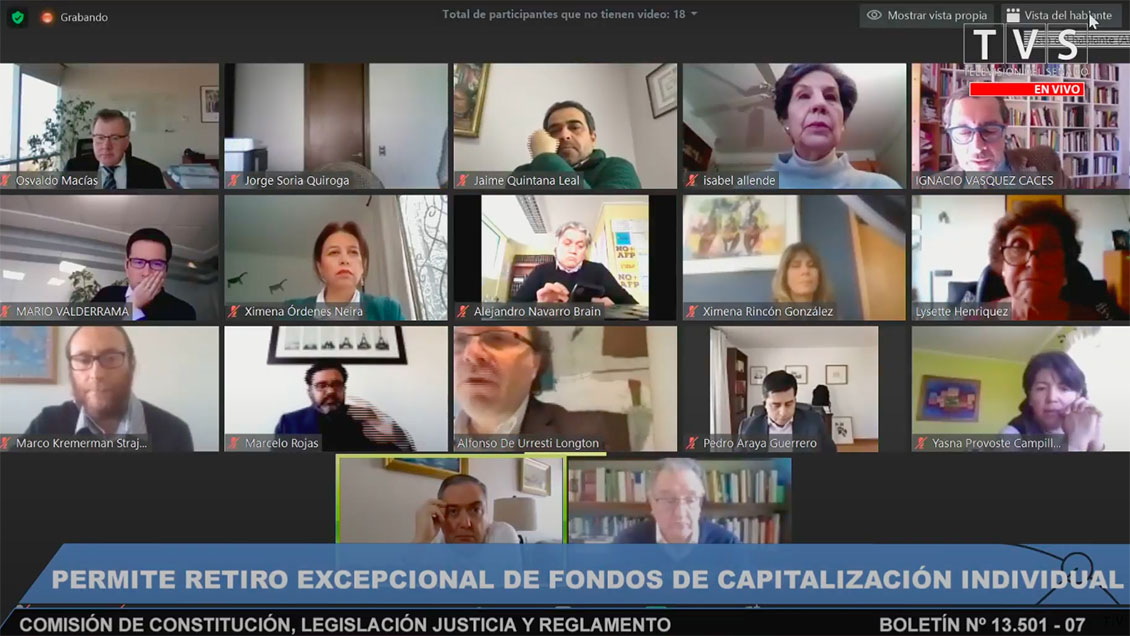 Un paso más: Comisión despachó al Senado retiro del 10 % previsional