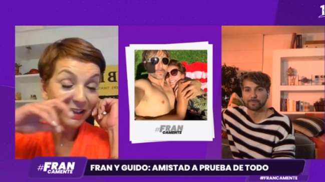 Francisca García Huidobro se quebró con Guido Vecchiola al hablar de su amistad