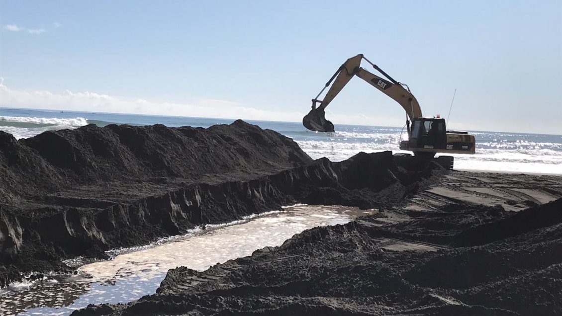Activan desembocadura de Laguna Llico en Vichuquén por máximos niveles de agua