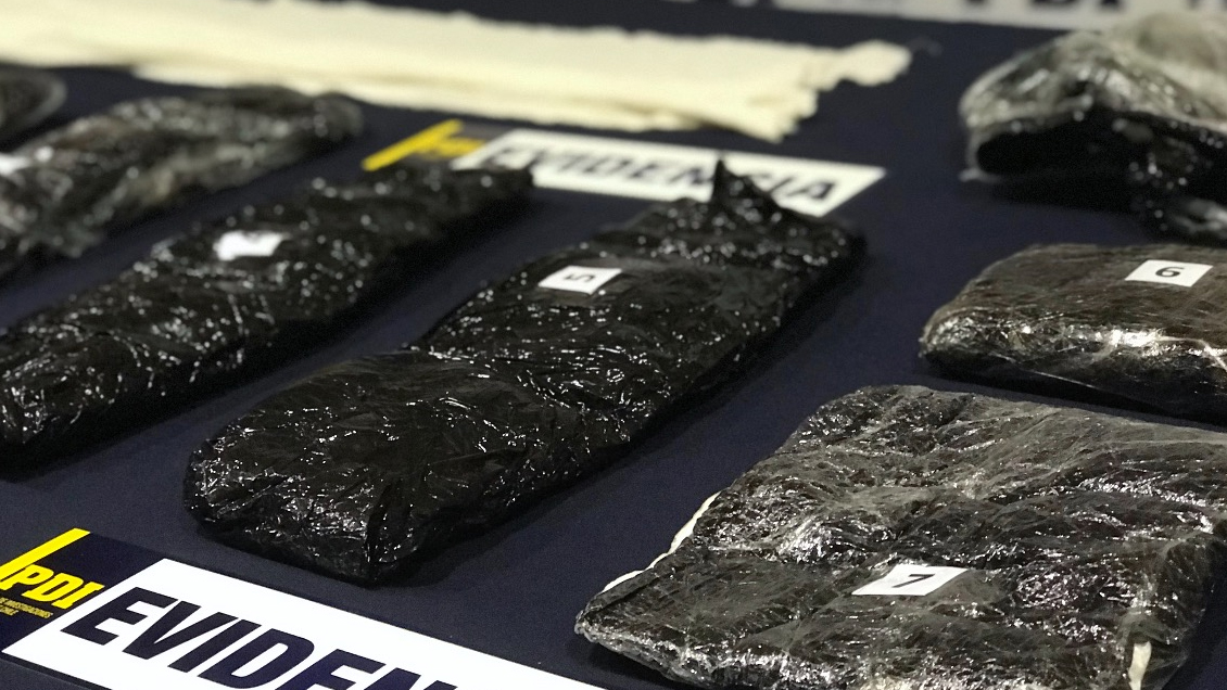 PDI realizó la incautación más grande de cocaína en la historia de Magallanes