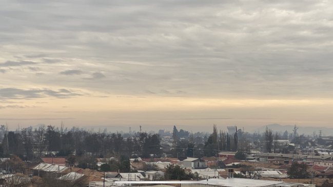 Intendencia decreta alerta ambiental para este lunes en O’Higgins