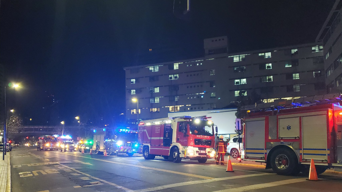 Bomberos controló emanación de humo en el Hospital Metropolitano