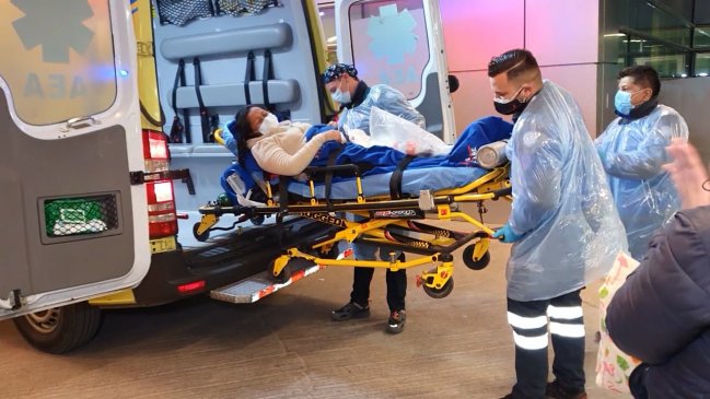 Embarazada volvió a Calama tras un mes internada en Valdivia por el Covid-19