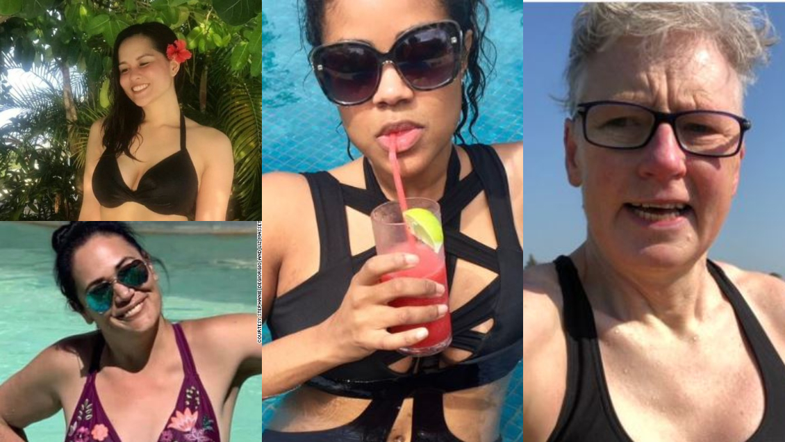 Mujeres de la salud protestan en bikini contra estudio que las llama 