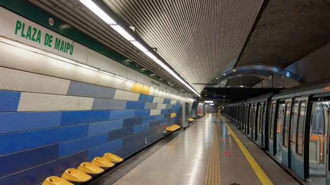 Metro reabrió otras cuatro estaciones y volvió a Maipú
