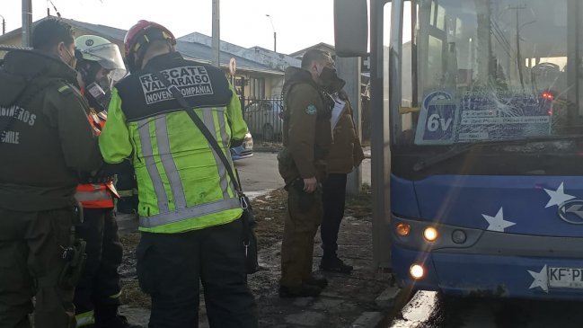Falleció adulto mayor que fue atropellado por bus de la locomoción colectiva en Punta Arenas